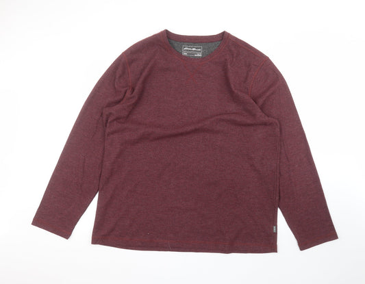 Eddie Bauer Womens Purple   Pullover Jumper Size XL