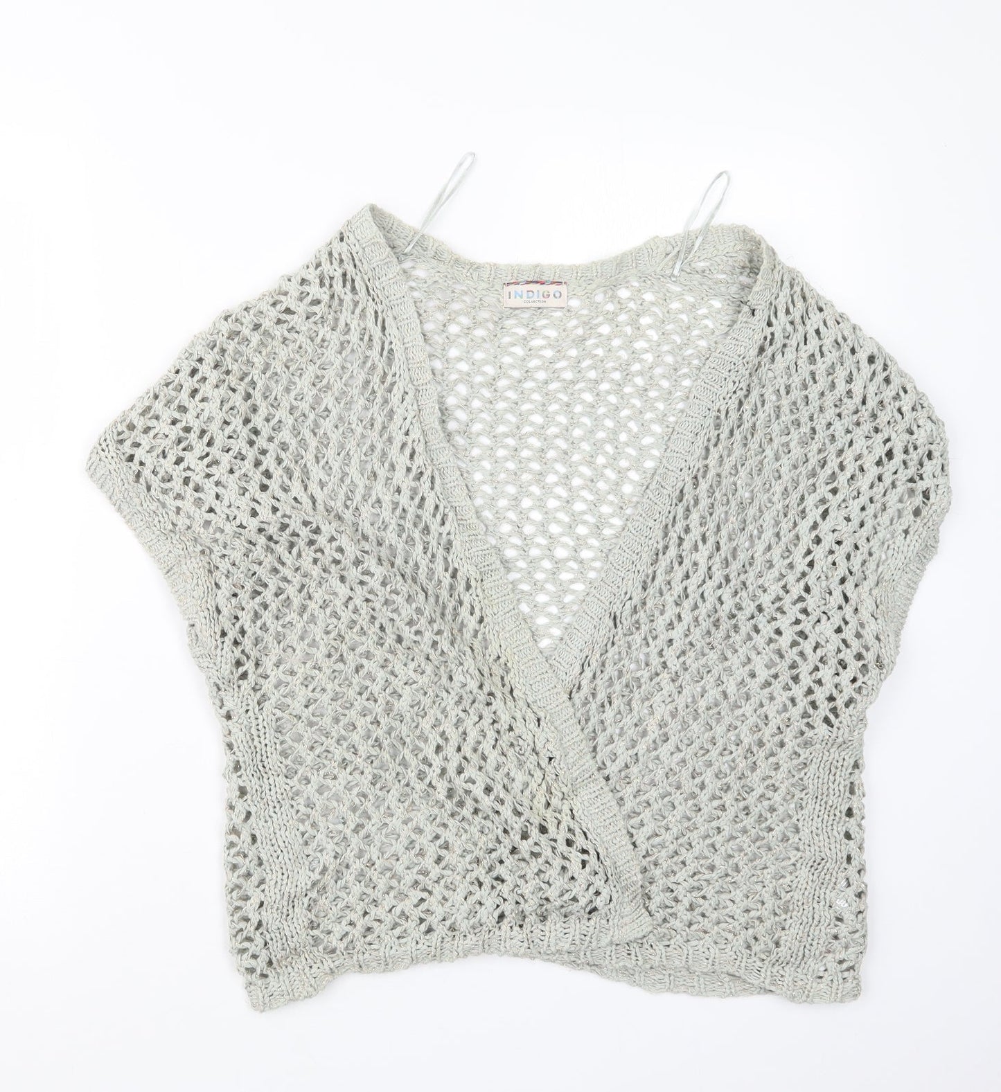 Marks and Spencer Womens Blue  Knit Cardigan Jumper Size 12