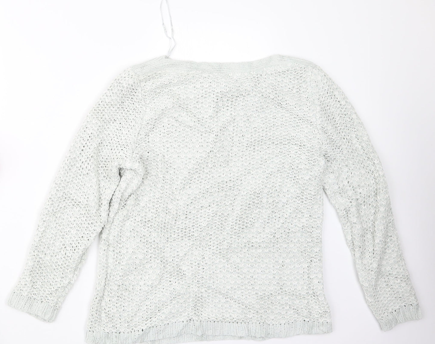 Debenhams Womens Grey  Knit Pullover Jumper Size 14
