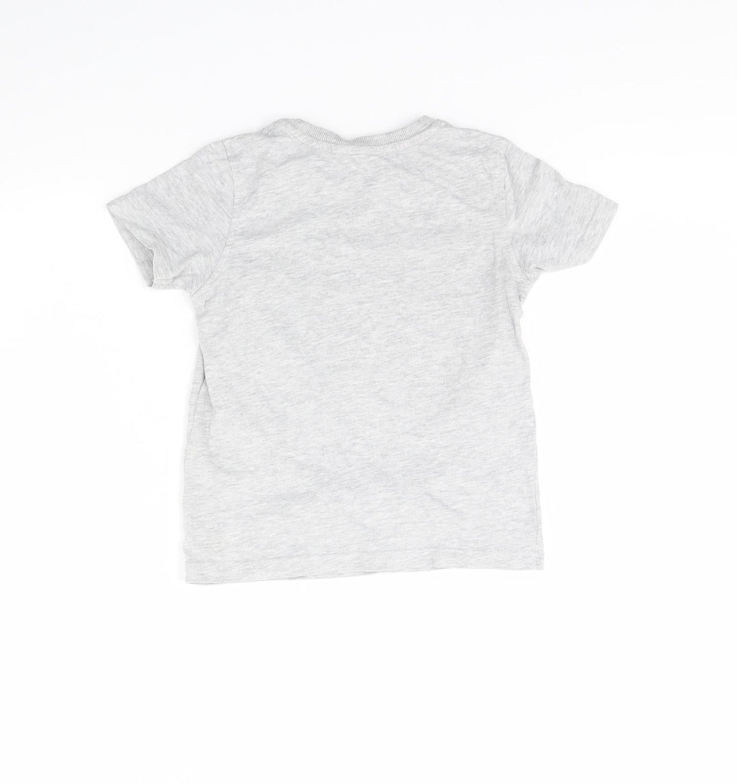 George Boys Grey   Basic T-Shirt Size 5 Years