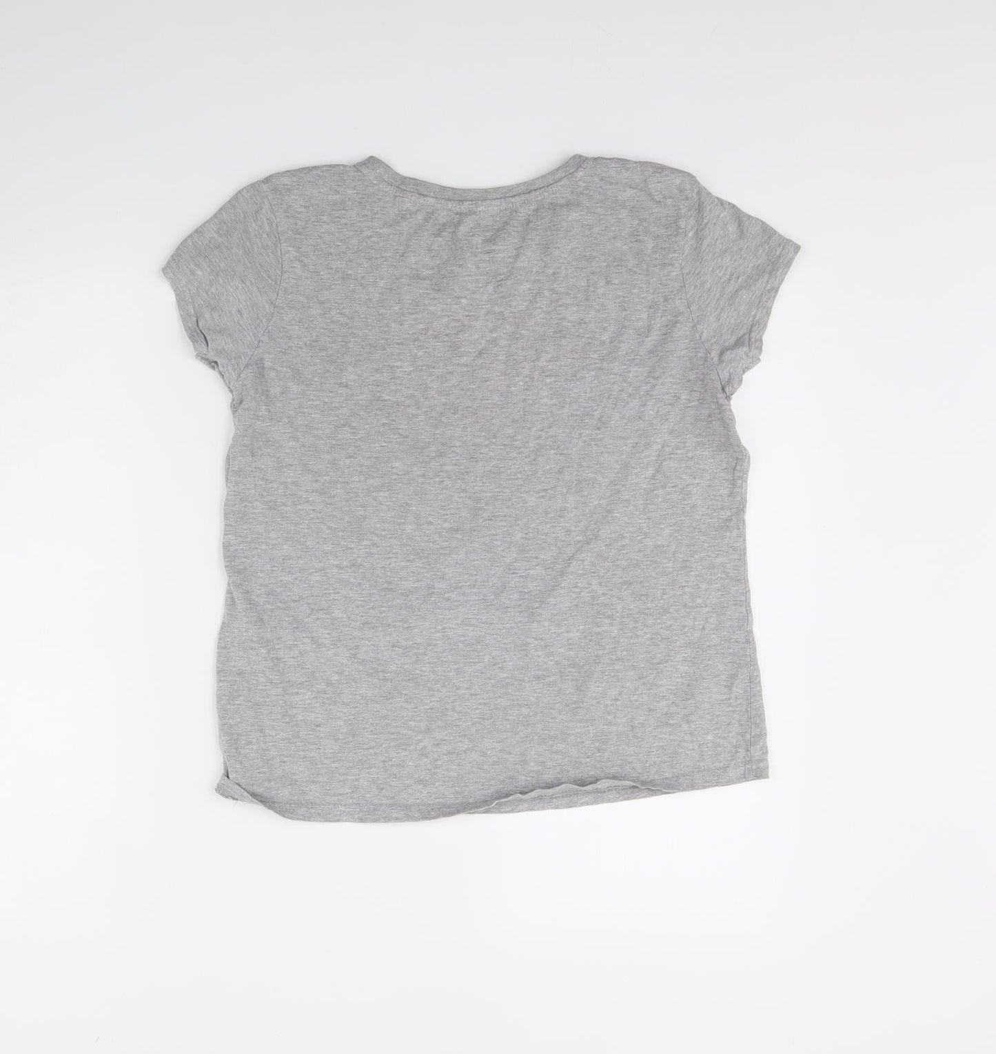 The range Womens Grey Solid  Cami Pyjama Top Size 10  - Christmas