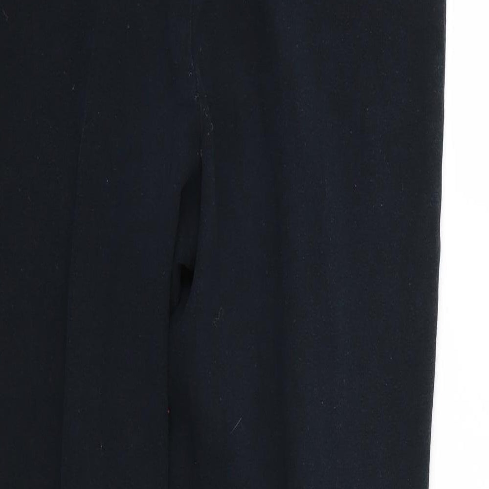 Best basics Womens Black   Trousers  Size 14 L27 in