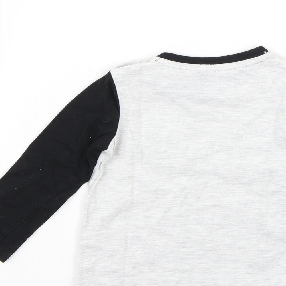 F&F Baby Grey   Basic T-Shirt Size 9-12 Months