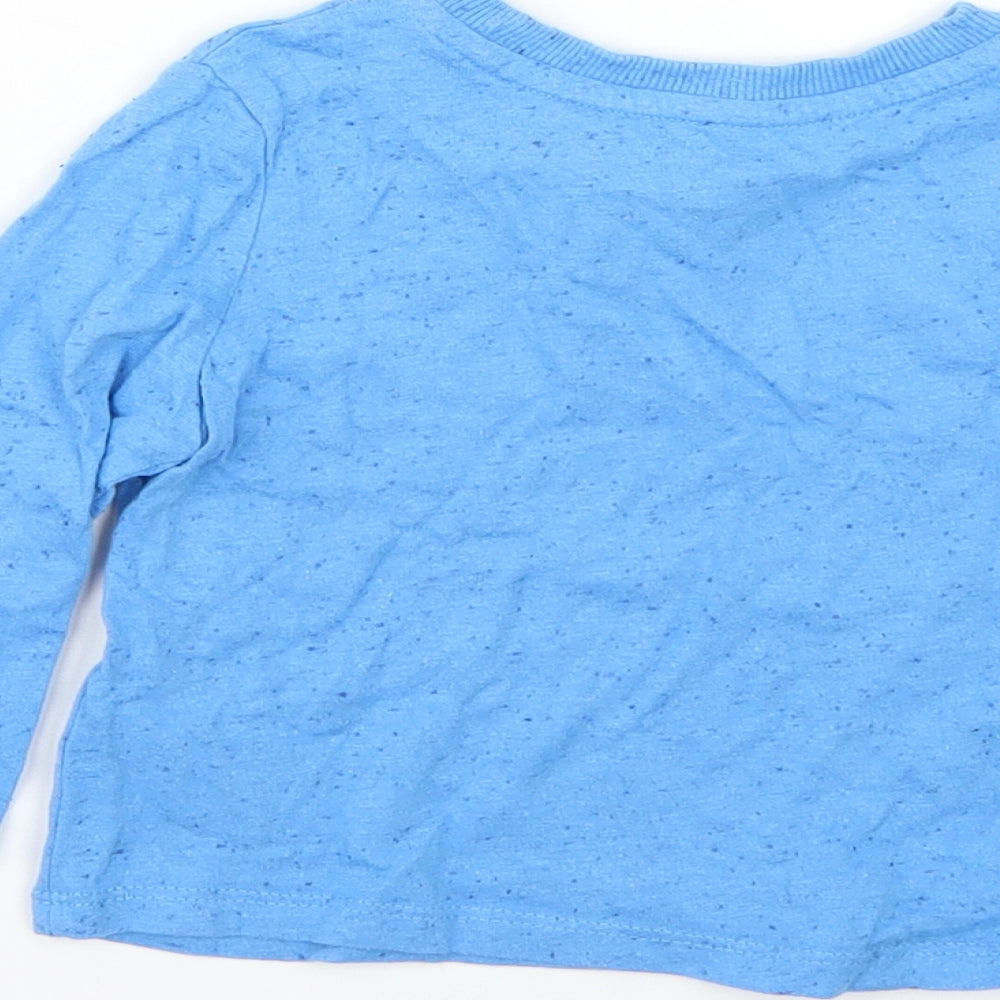 Very Baby Blue   Basic T-Shirt Size 12-18 Months