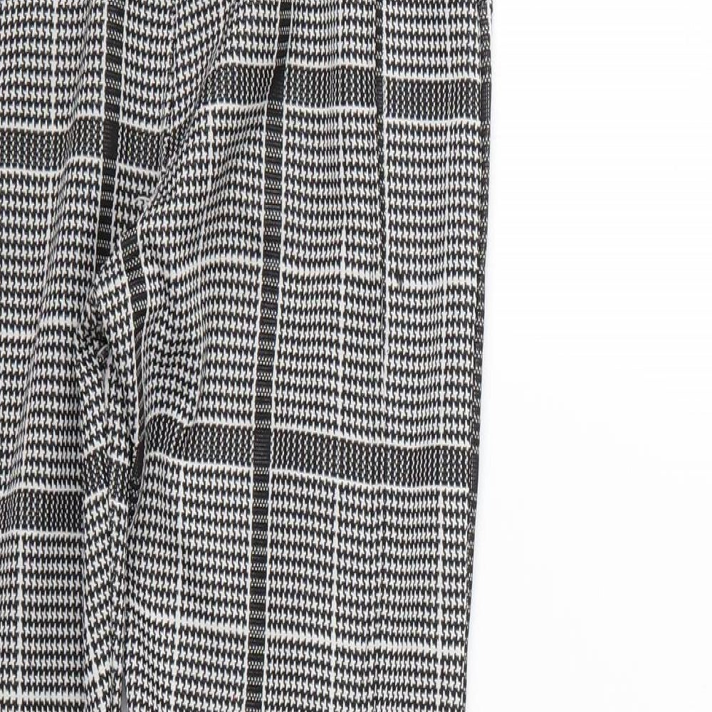 River Island Womens Multicoloured Check  Trousers  Size 10 L25 in