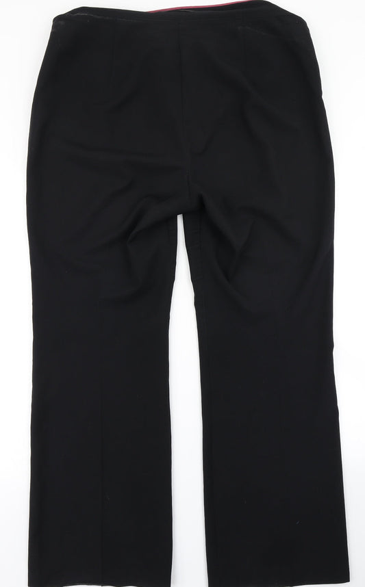 Marks & Spencer Womens Black   Dress Pants Trousers Size 16 L29 in