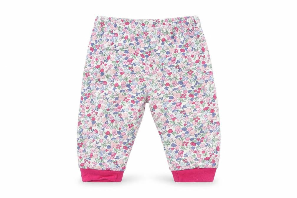 pimark Girls Multicoloured Floral  Babydoll Pyjama Pants Size 6-9 Months