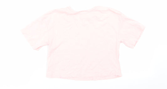River Island Girls Pink   Basic T-Shirt Size 5-6 Years