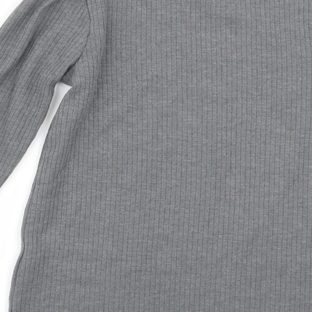 TU Girls Grey   Basic T-Shirt Size 6 Years