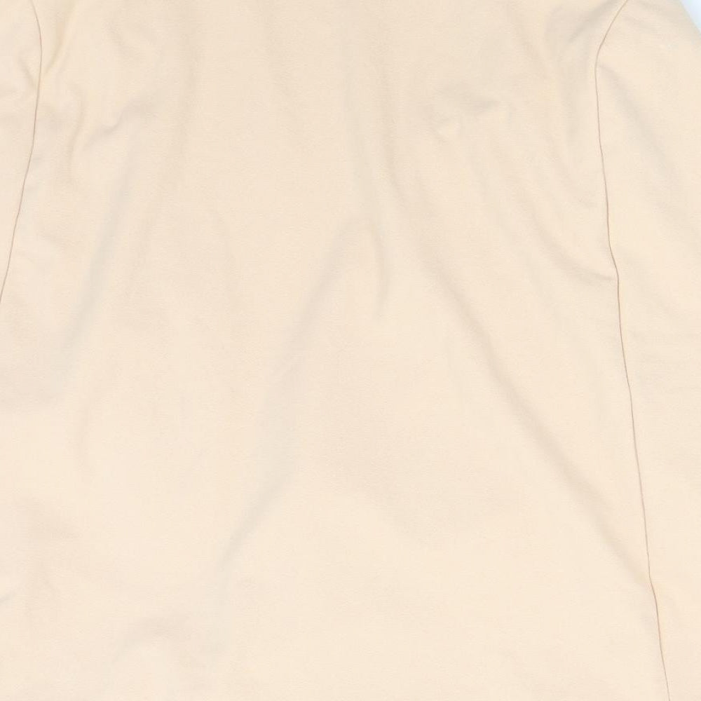 Boohoo Womens Pink   Jacket Poncho Size 14