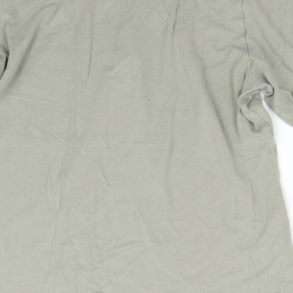 Rabe Womens Green   Basic T-Shirt Size 12