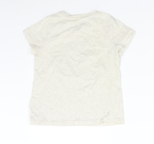 Gap Boys Beige   Basic T-Shirt Size 4 Years  - Be Kind