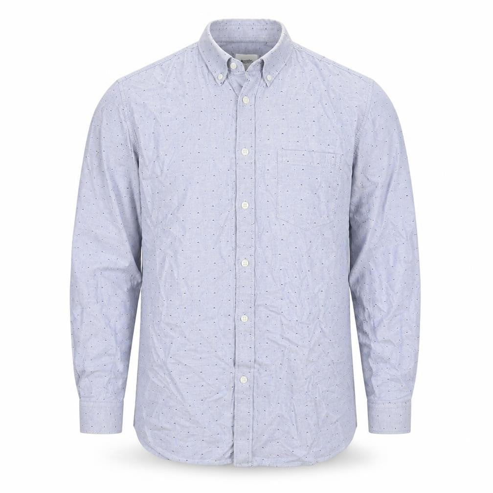 Burton Mens Blue    Button-Up Size M
