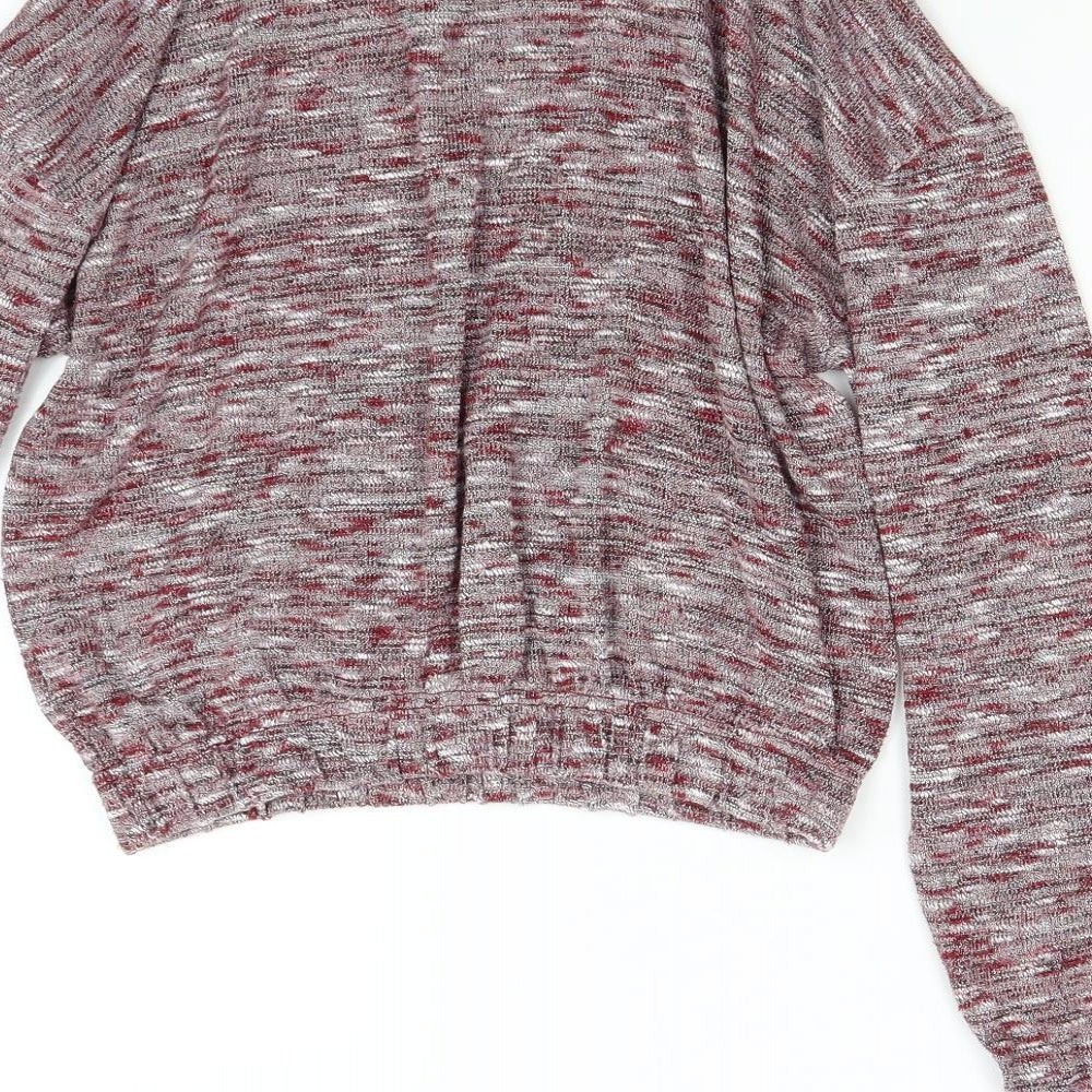 Miss Selfridge Womens Red   Pullover Jumper Size 8