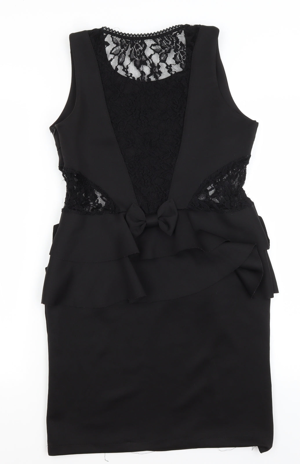 Preworn Womens Black   Pencil Dress  Size M