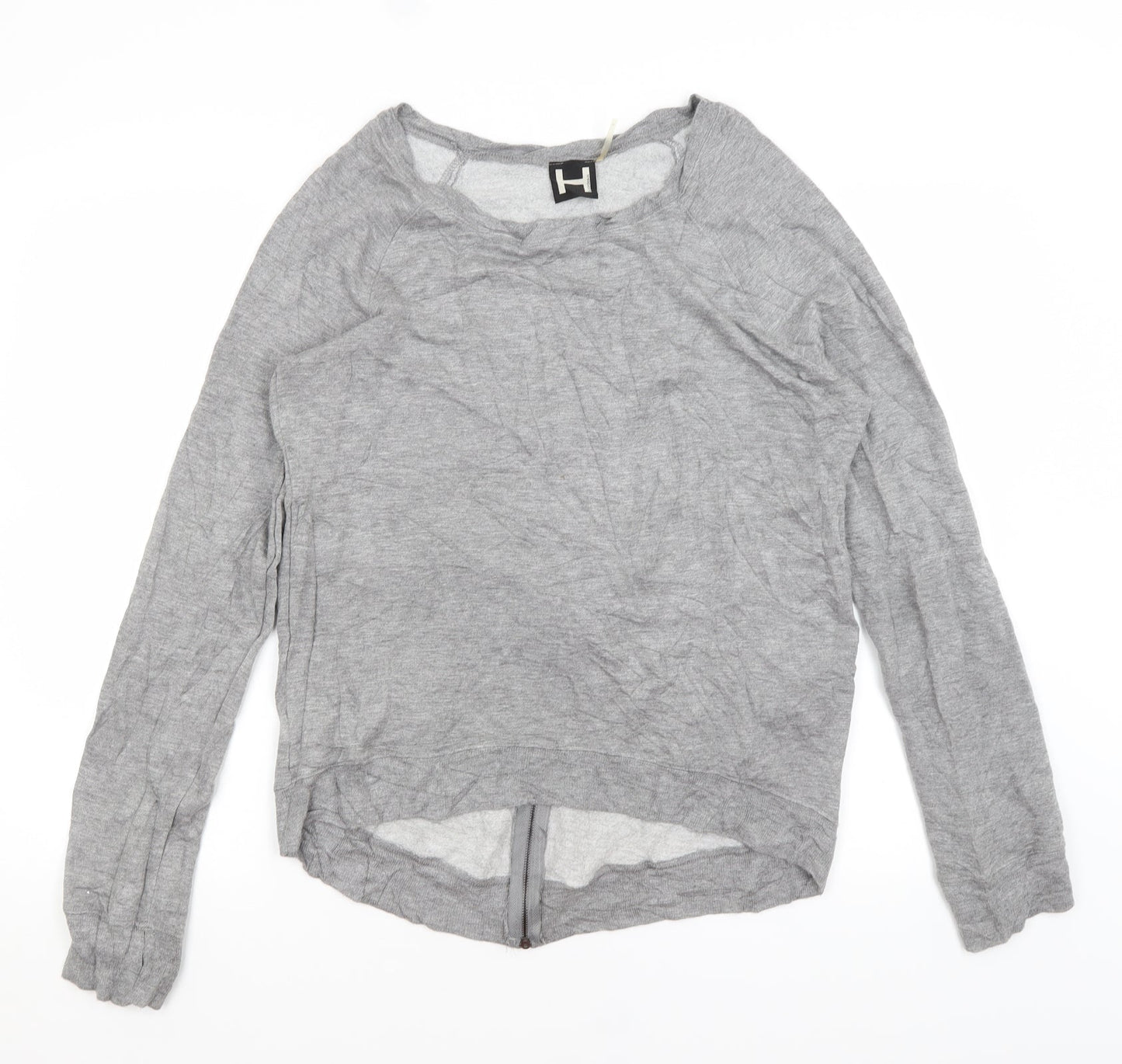 Bordeaux Womens Grey   Pullover Jumper Size M
