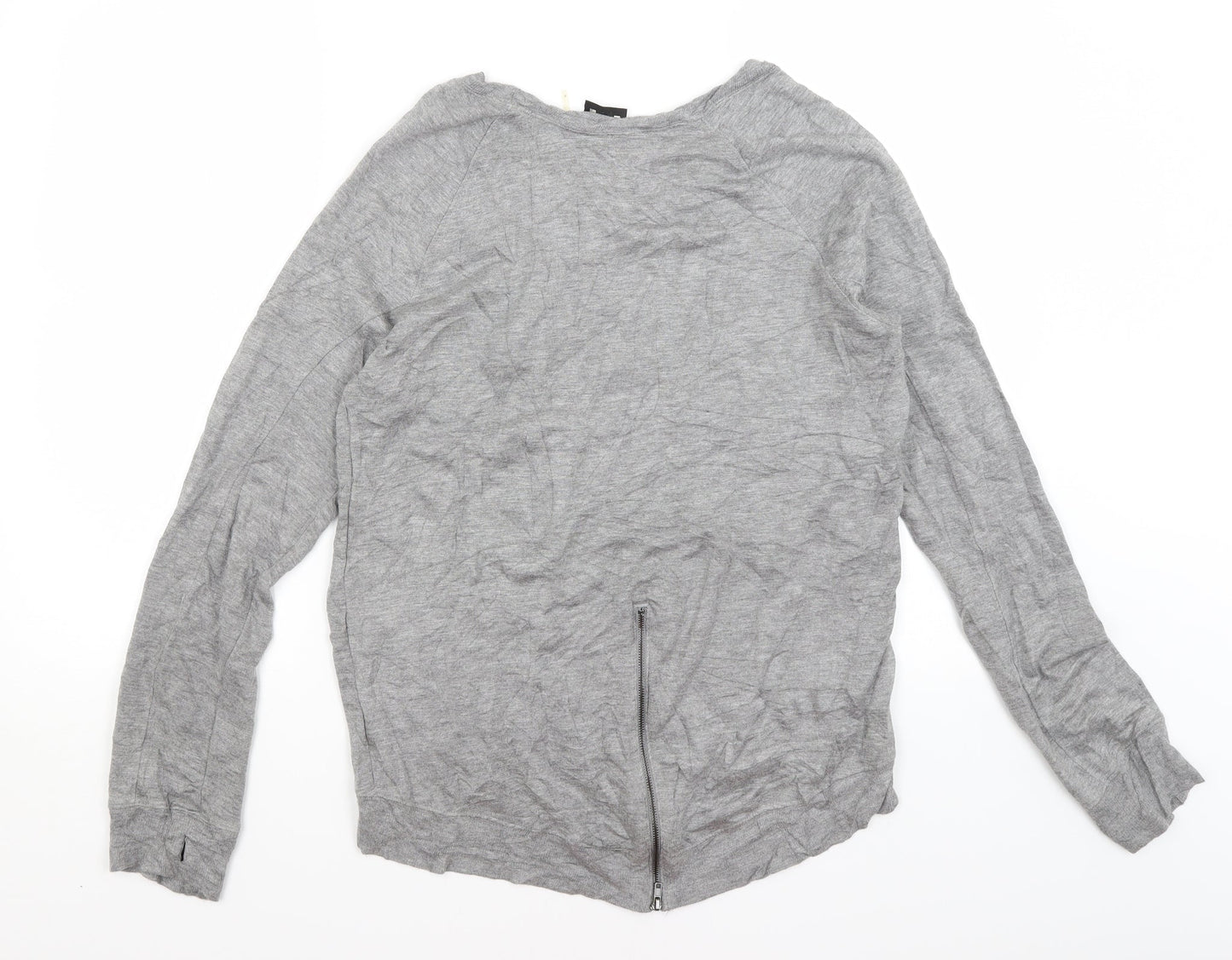 Bordeaux Womens Grey   Pullover Jumper Size M