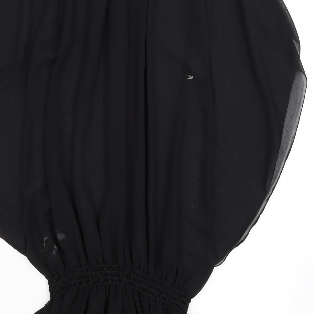 Preworn Womens Black   Tunic Blouse Size S