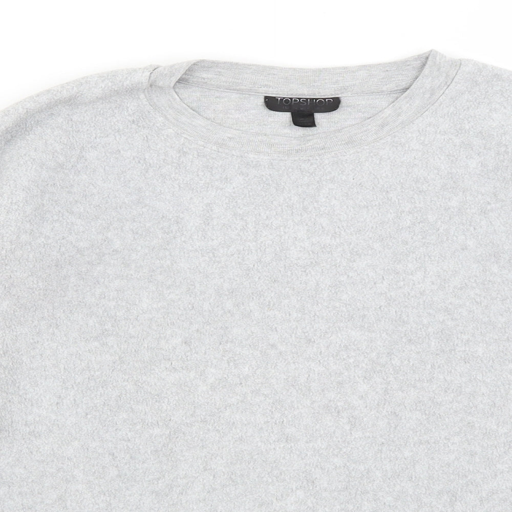 Topshop Womens Grey   Pullover Jumper Size 8