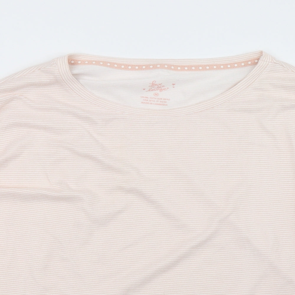 Primark Womens Pink    Pyjama Top Size 14