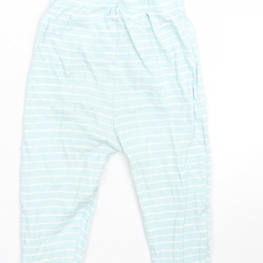 George Girls Blue Striped  Cami Pyjama Pants Size 12-18 Months
