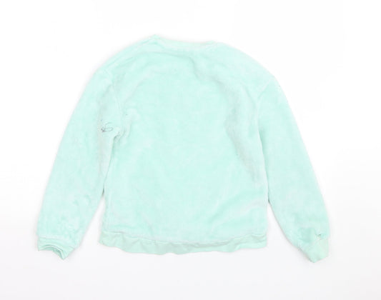 George Girls Green   Top Pyjama Top Size 9-10 Years