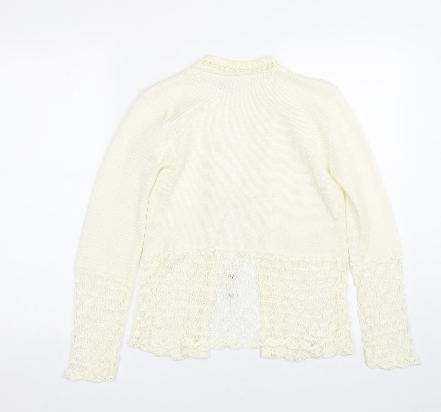 Pulse Womens Beige   Cardigan Jumper Size 10