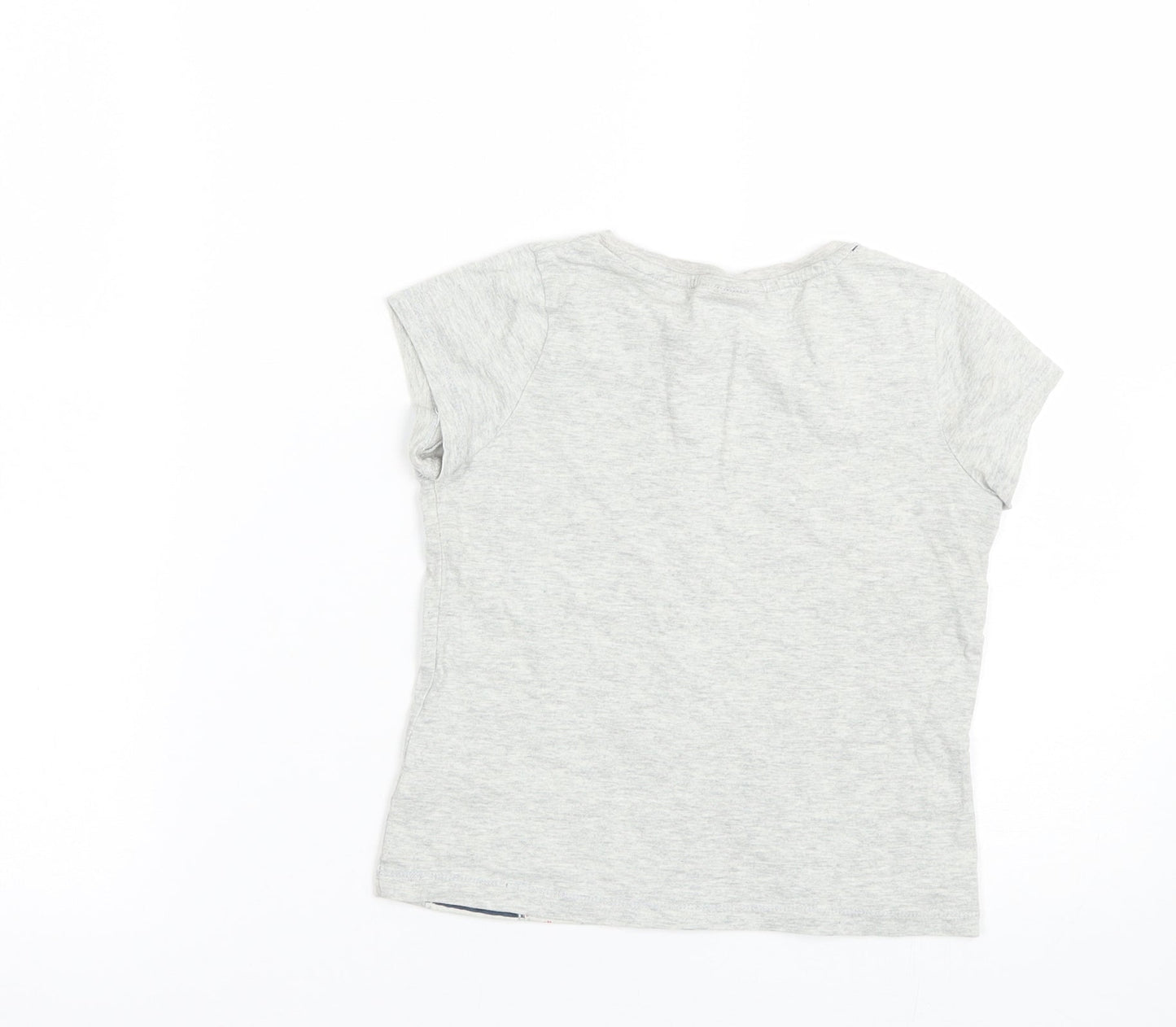 NEXT Girls Grey   Basic T-Shirt Size 4-5 Years