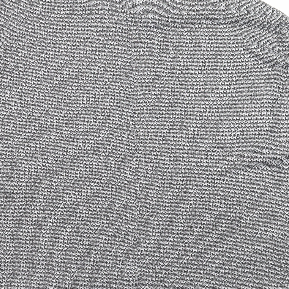 New Look Womens Grey  Knit Pullover Jumper Size M