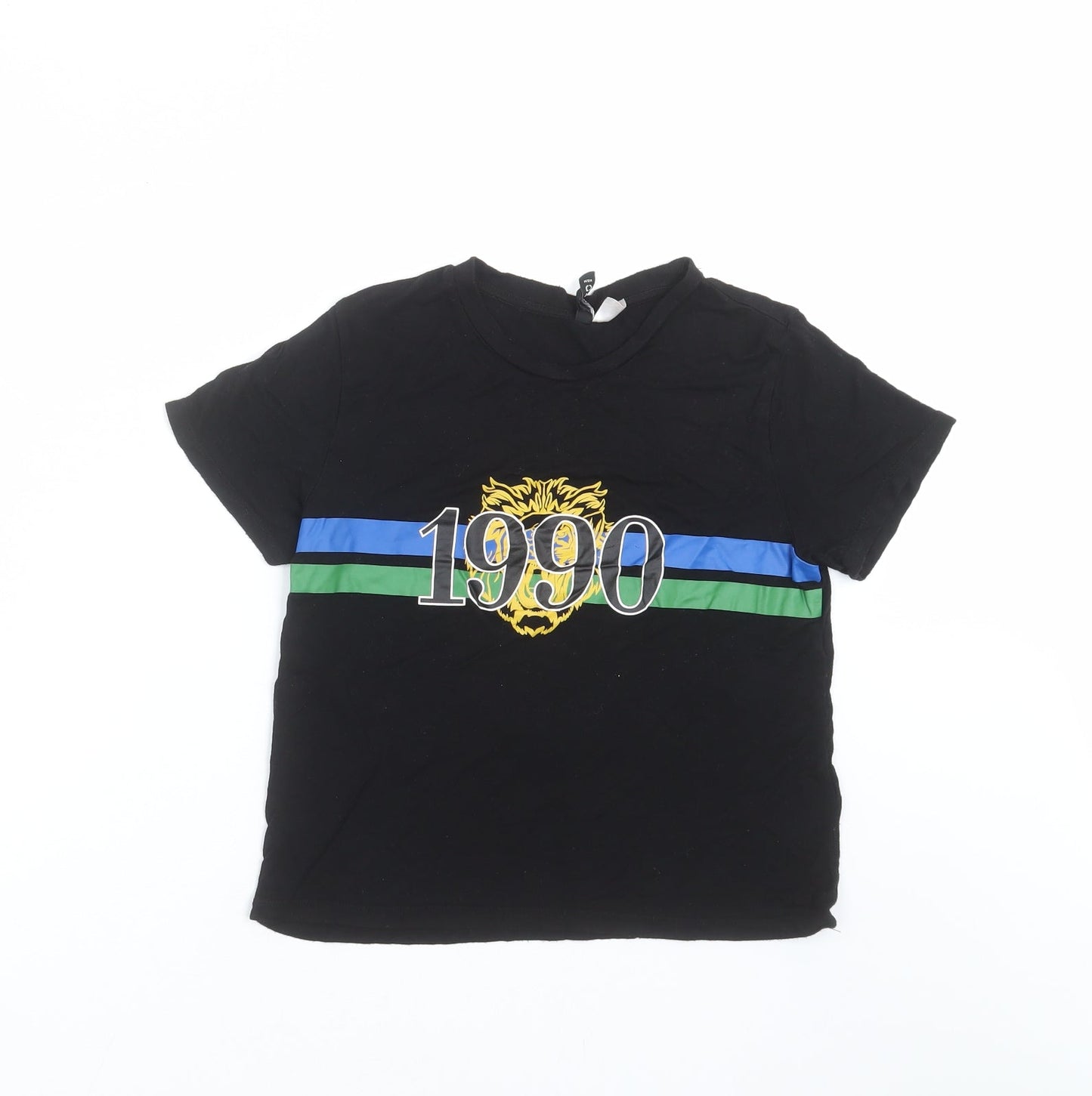 Divided by H&M Womens Black   Basic T-Shirt Size S  - 1990
