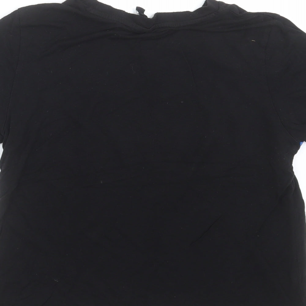 Divided by H&M Womens Black   Basic T-Shirt Size S  - 1990
