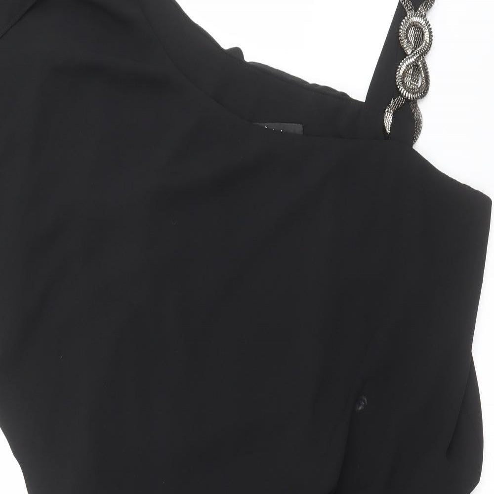 S.L. Fashions Womens Black   Shift  Size 14