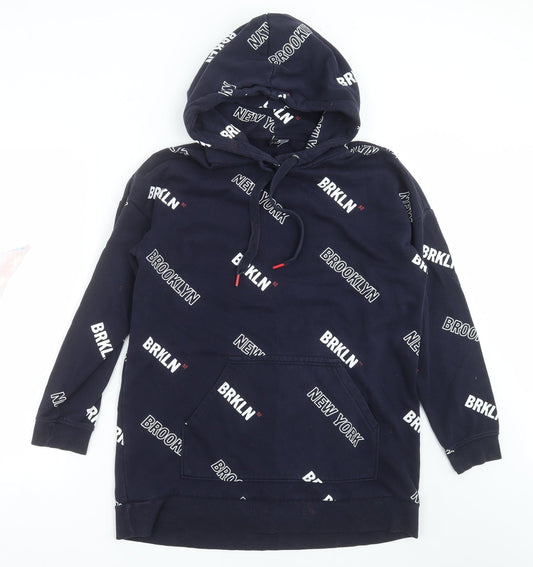 Divided by H&M Womens Blue   Pullover Hoodie Size M  - BRKLN