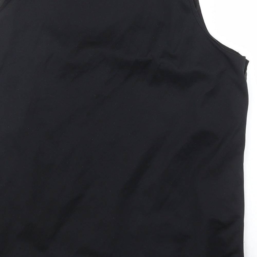 Wardrobe Womens Black   Basic Blouse Size L