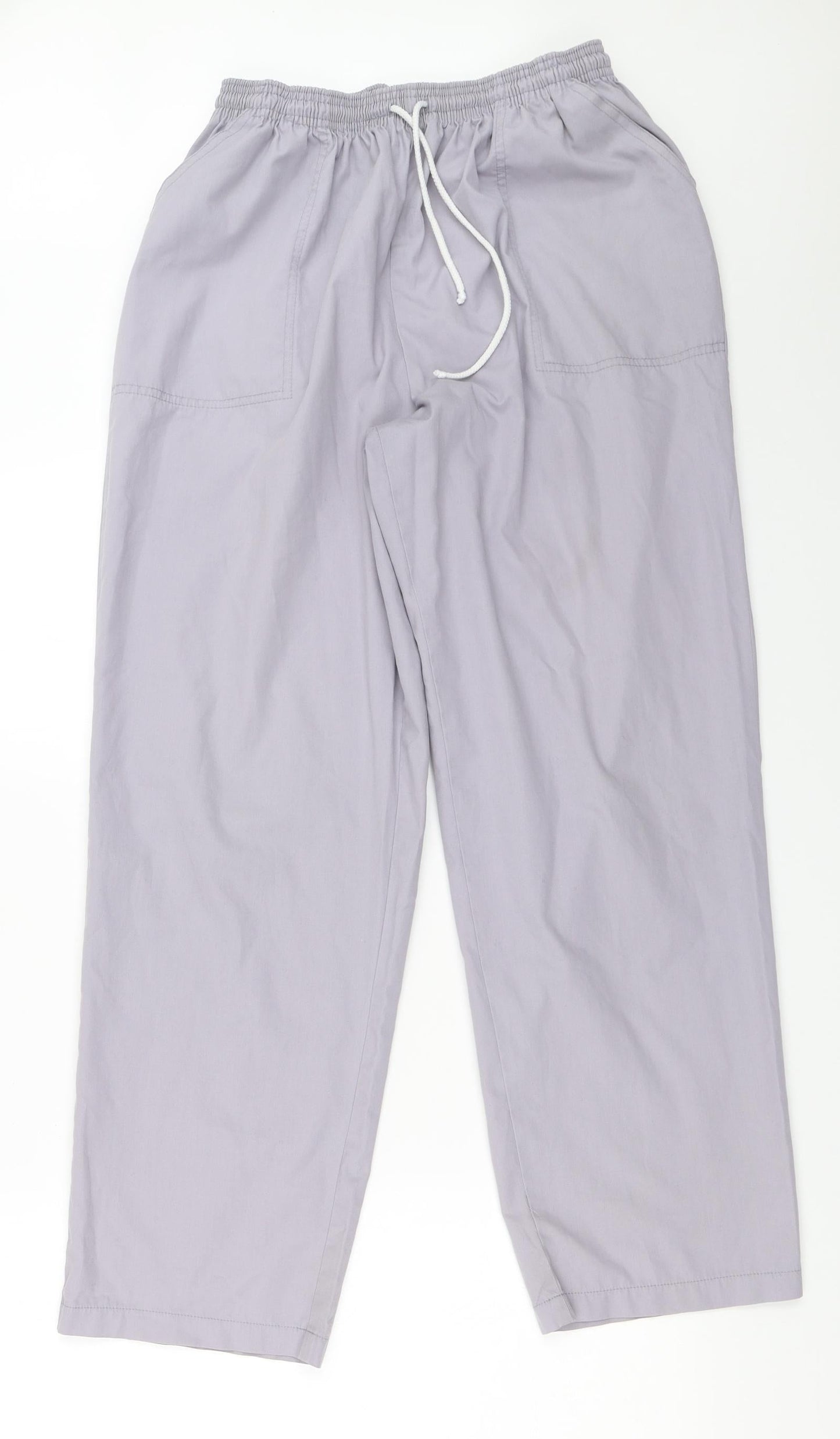 Meltemi Womens Grey   Trousers  Size M L28 in