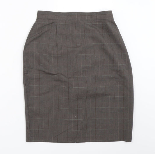 Preworn Womens Grey   Straight & Pencil Skirt Size 25 in