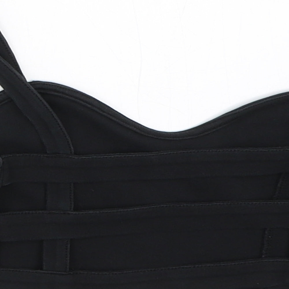 H&M Womens Black   Cropped Tank Size XS