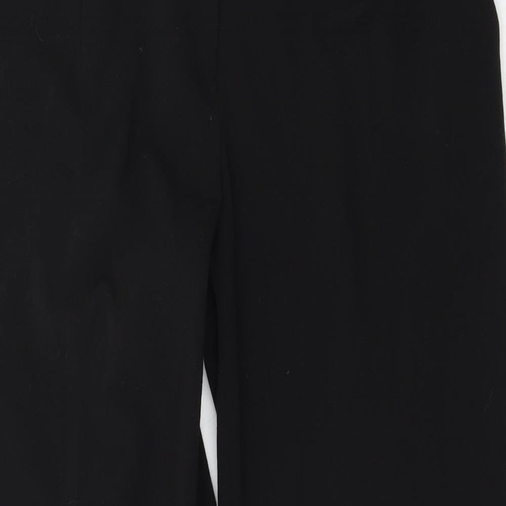 evie Womens Black   Trousers  Size 12 L27 in