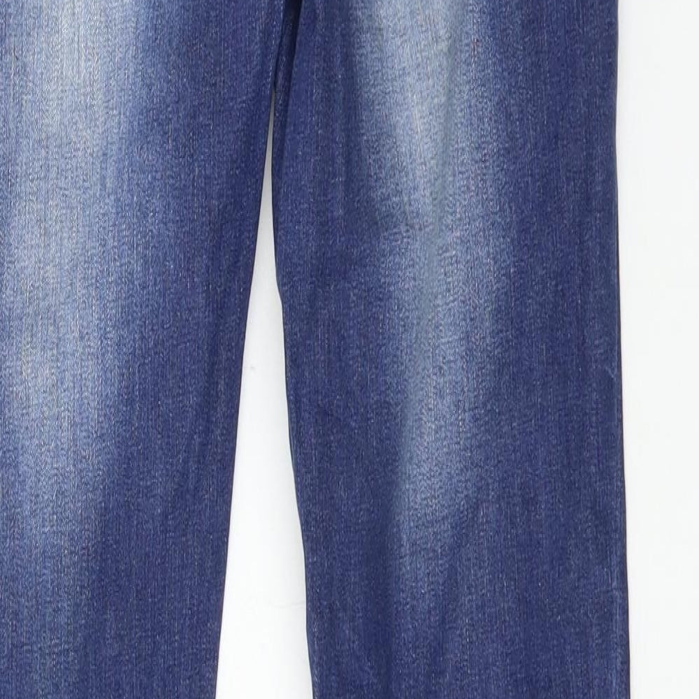 TINDDO Womens Blue   Skinny Jeans Size 28 L30.5 in