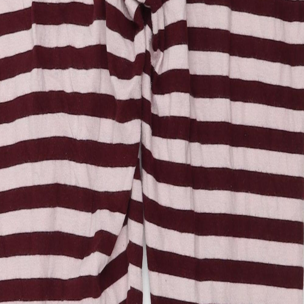 love to lounge    Womens Brown Striped  Sweatpants Trousers Size XS L24 in
