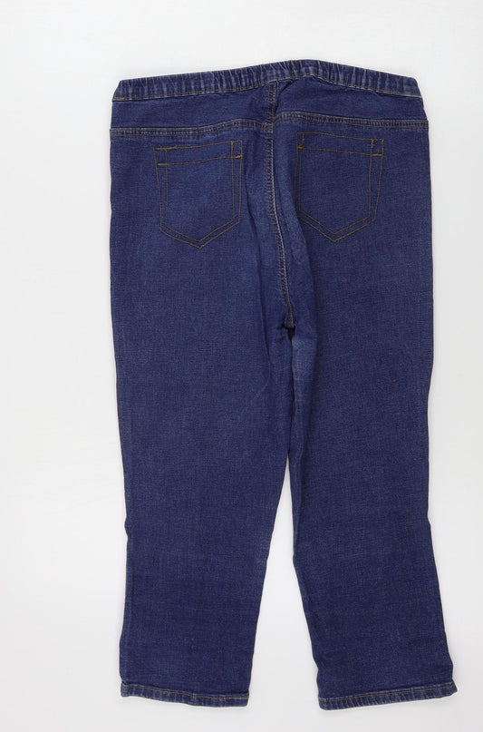made with love  Womens Blue   Jegging Jeans Size 14