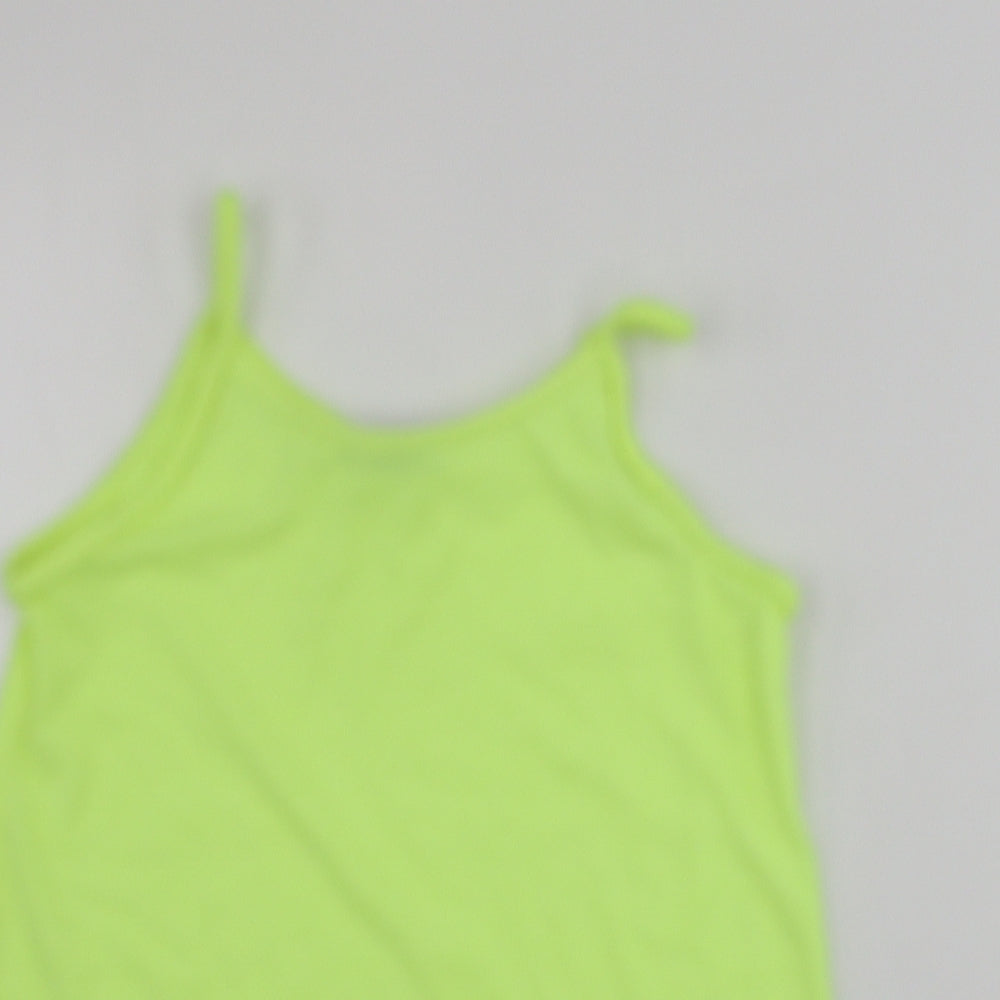 Matalan  Girls Yellow   Basic Tank Size 10 Years