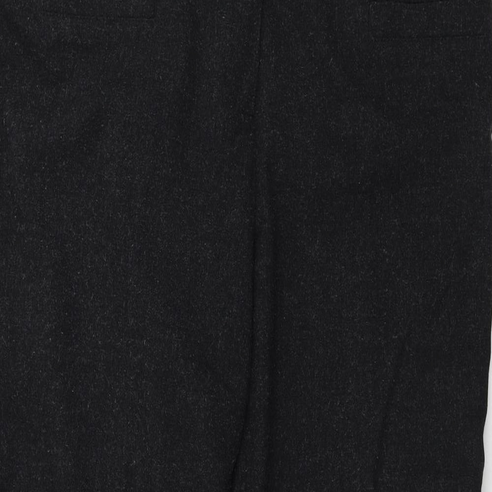 Marks and Spencer  Womens Grey   Trousers  Size 14 L25 in