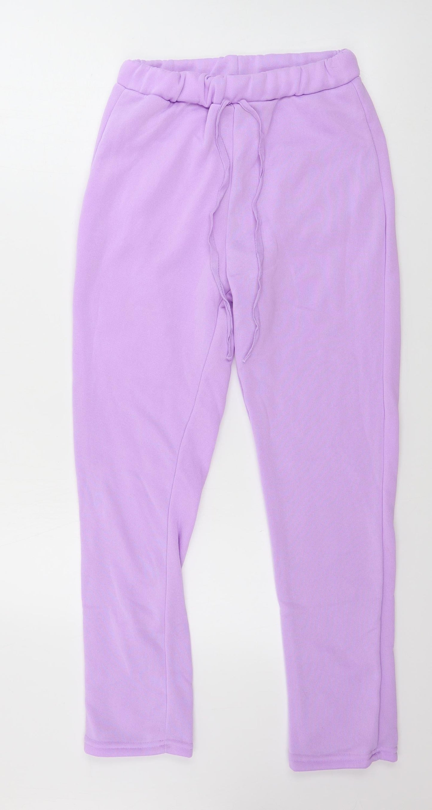 Preworn  Womens Purple   Sweatpants Trousers Size M L25 in