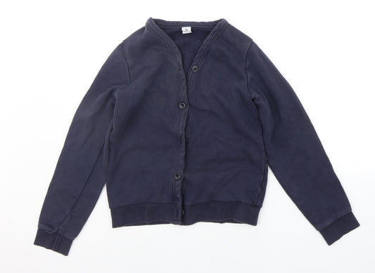 TU Girls Blue   Cardigan Jumper Size 11 Years