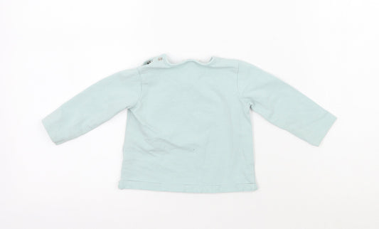 NEXT Girls Green   Basic T-Shirt Size 3-6 Months