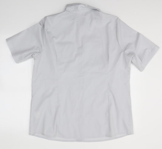 Preworn Womens Grey   Basic Button-Up Size 20
