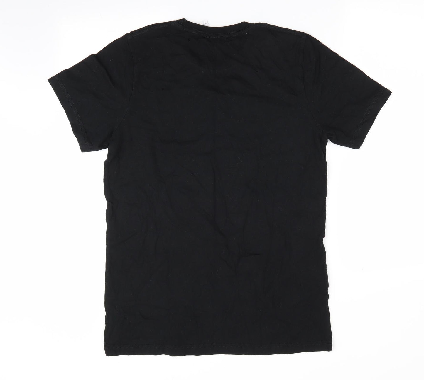 Canvas Mens Black    T-Shirt Size M  - Sneaky Fit