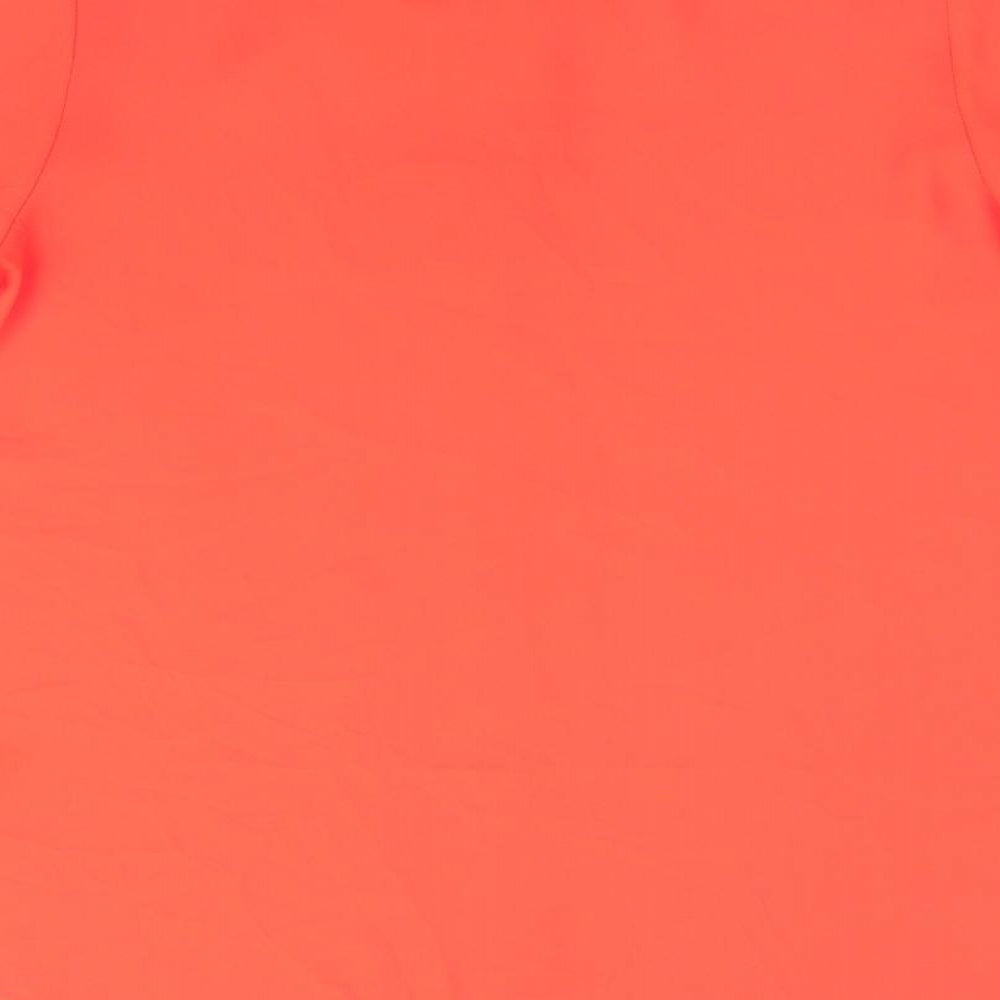 Florence and Fred Womens Orange   Tunic Blouse Size 12  - Tie front fastening