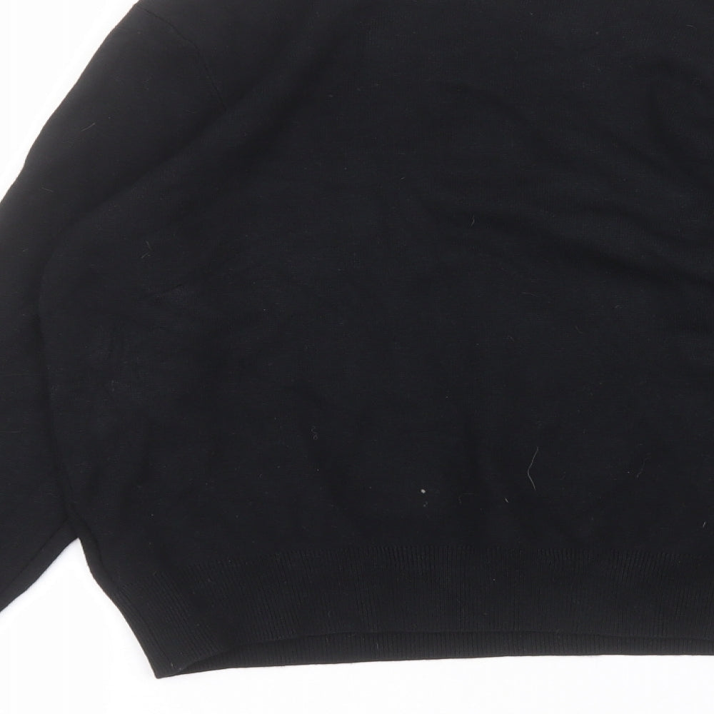 H&M Womens Black   Pullover Jumper Size S
